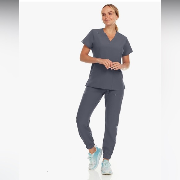 Gray Scrub Set - Picture 4 of 10